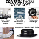 Zackman Scientific OdorShock UV + Ozone Generator with Duct Connector